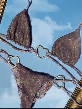 Capittana Monica Reversible Two Piece Swimsuit Set